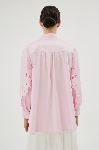 Resim Mısty rose pudra gömlek