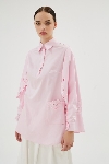 Resim Mısty rose pudra gömlek